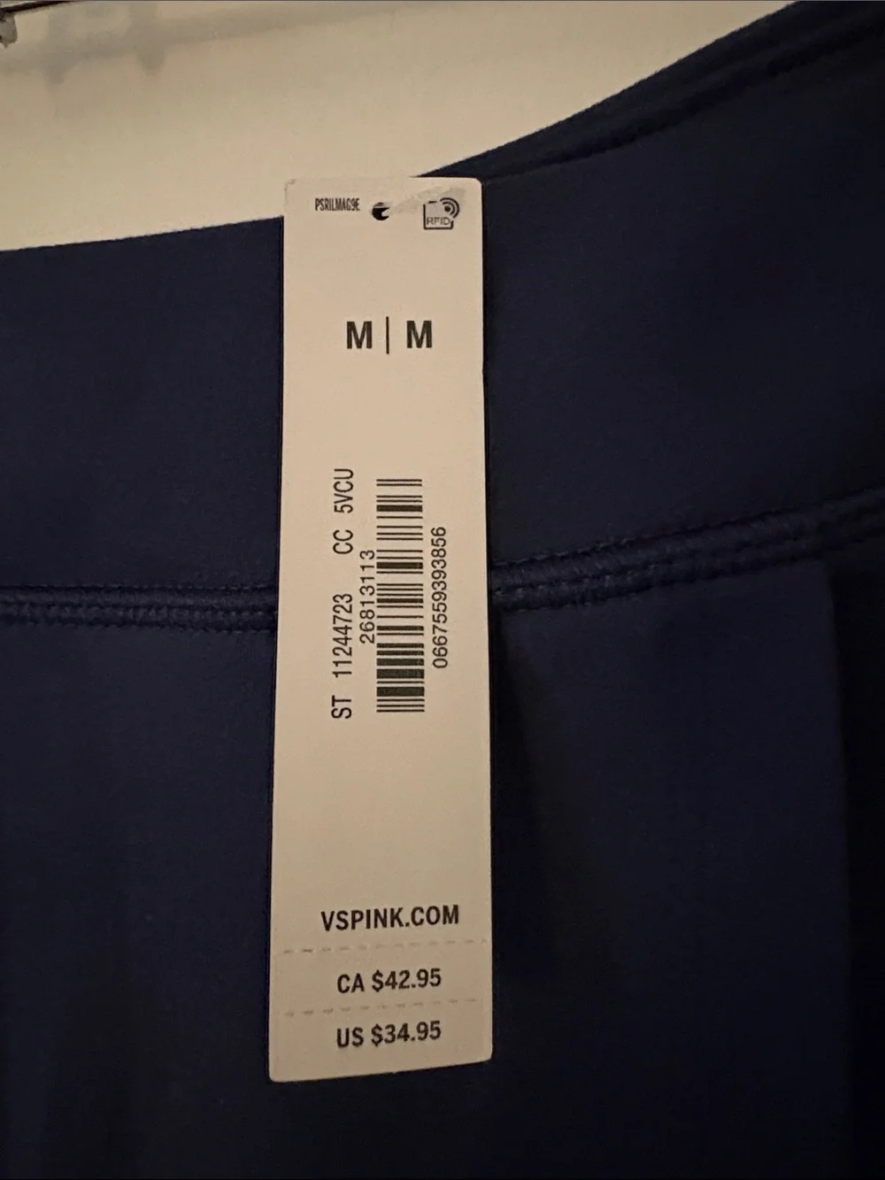 PINK Victorias Secret sporty navy